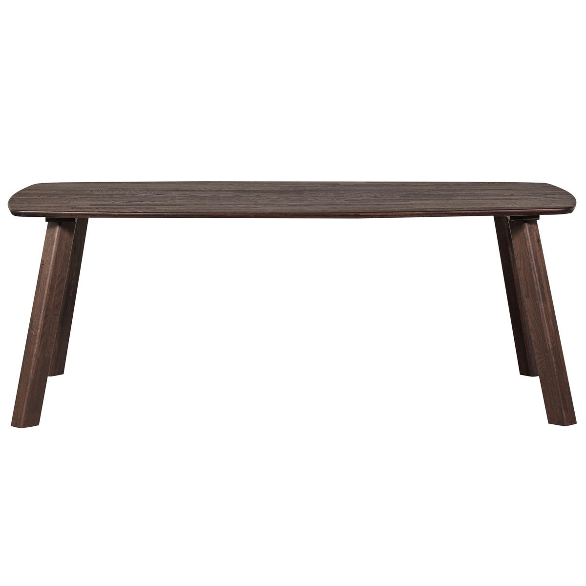 ESSTISCH Eiche oval Dunkelbraun  - Dunkelbraun, Design, Holz (180/100/74cm) - Livetastic