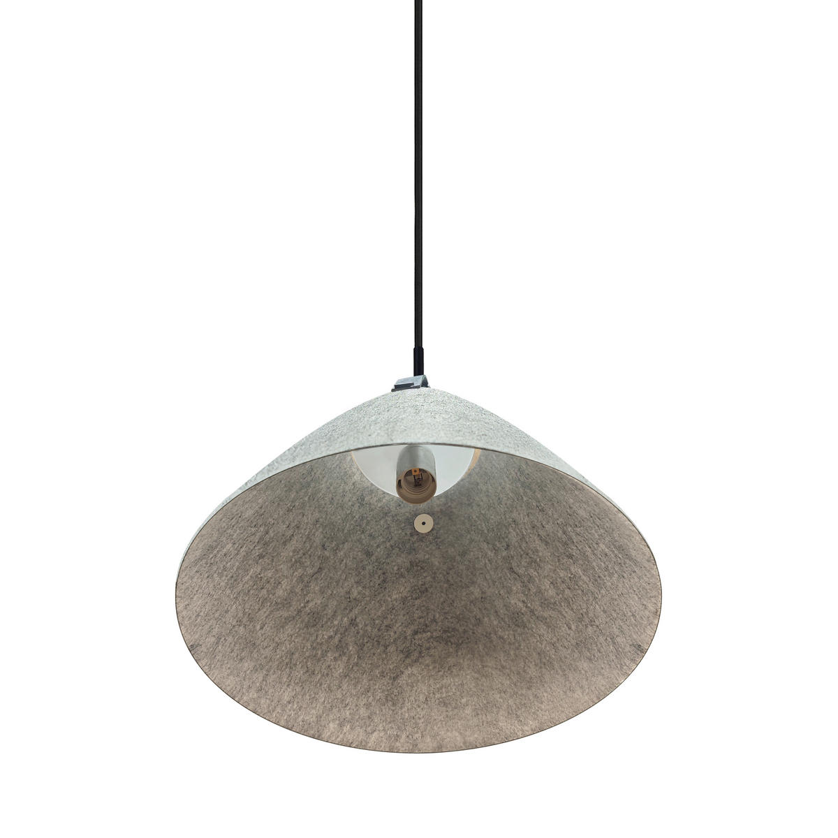 HÄNGELEUCHTE 36/37 cm  - Hellgrau, KONVENTIONELL, Fell (36/37cm) - Nordlux