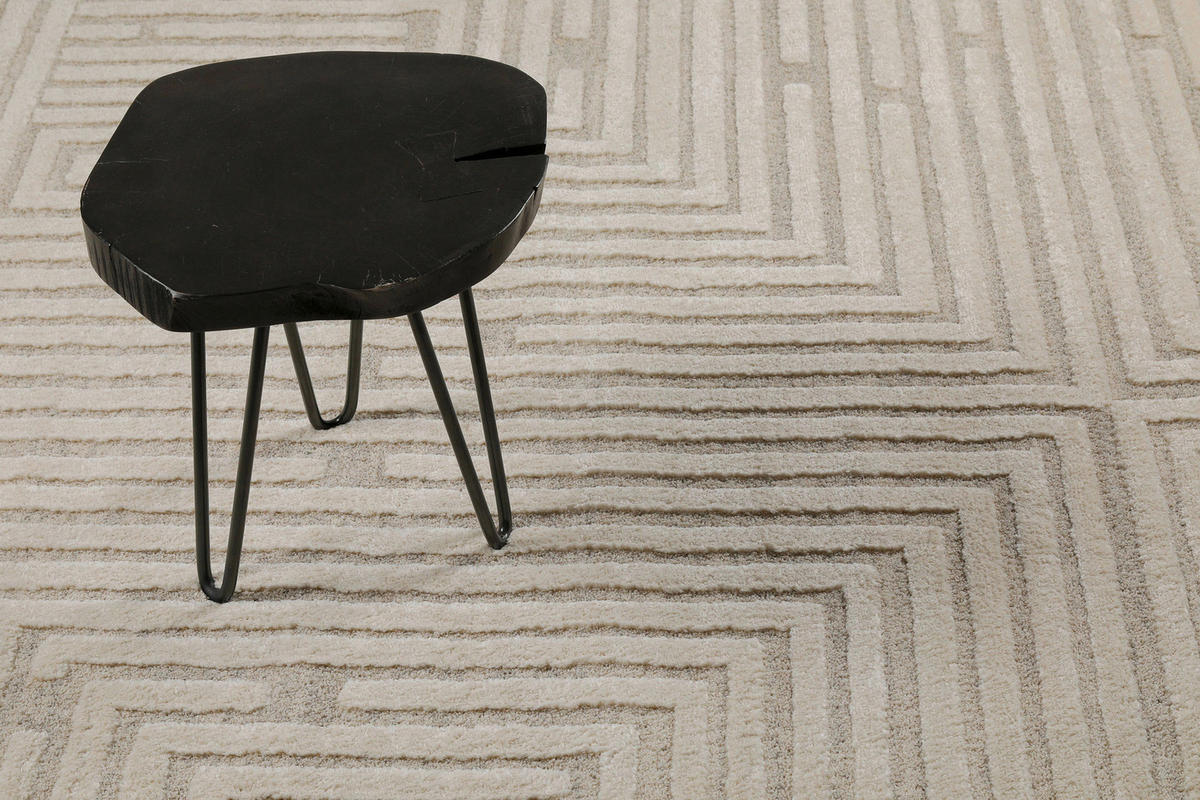 WEBTEPPICH 140/200 cm Hillmar Creme  - Creme, Design, Textil (140/200cm) - Novel