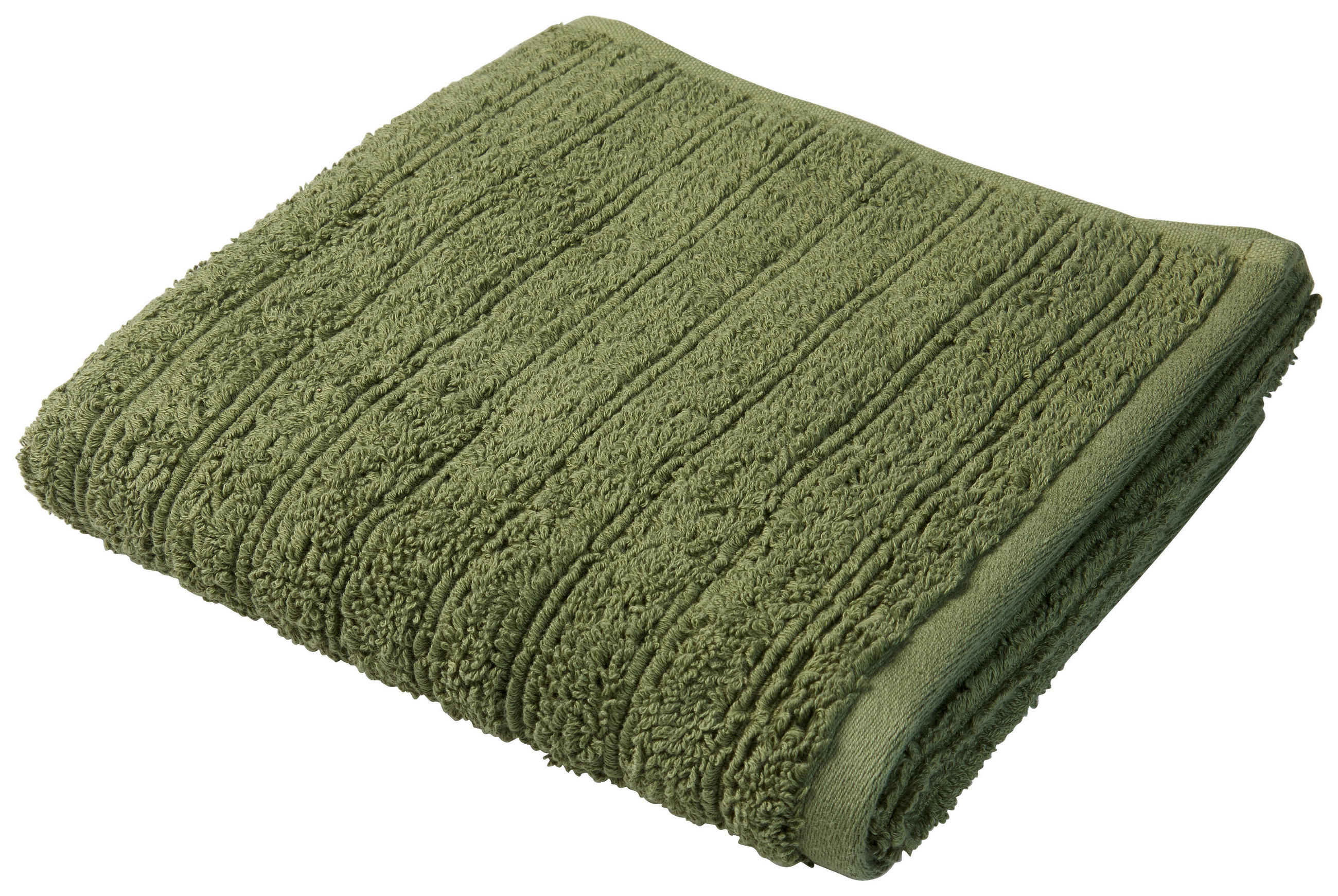 KÉZTÖRLŐ 50/100 cm olívazöld  - olívazöld, Basics, textil (50/100cm) - Esposa
