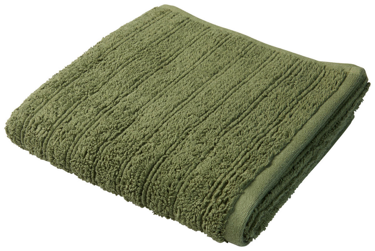 KÉZTÖRLŐ 50/100 cm olívazöld  - olívazöld, Basics, textil (50/100cm) - Esposa