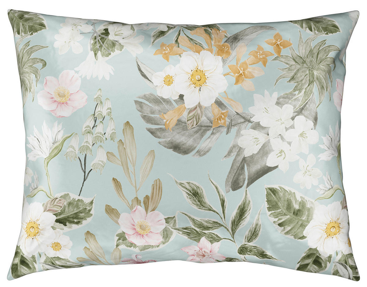POSTEĽNÁ BIELIZEŇ, satén, mätovozelená, 140/200 cm - mätovozelená, Konventionell, textil (140/200cm) - Esposa