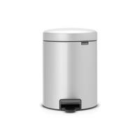 ABFALLEIMER 5 L  - Grau, Basics, Kunststoff/Metall (20.5/29.1/27.2cm) - Brabantia