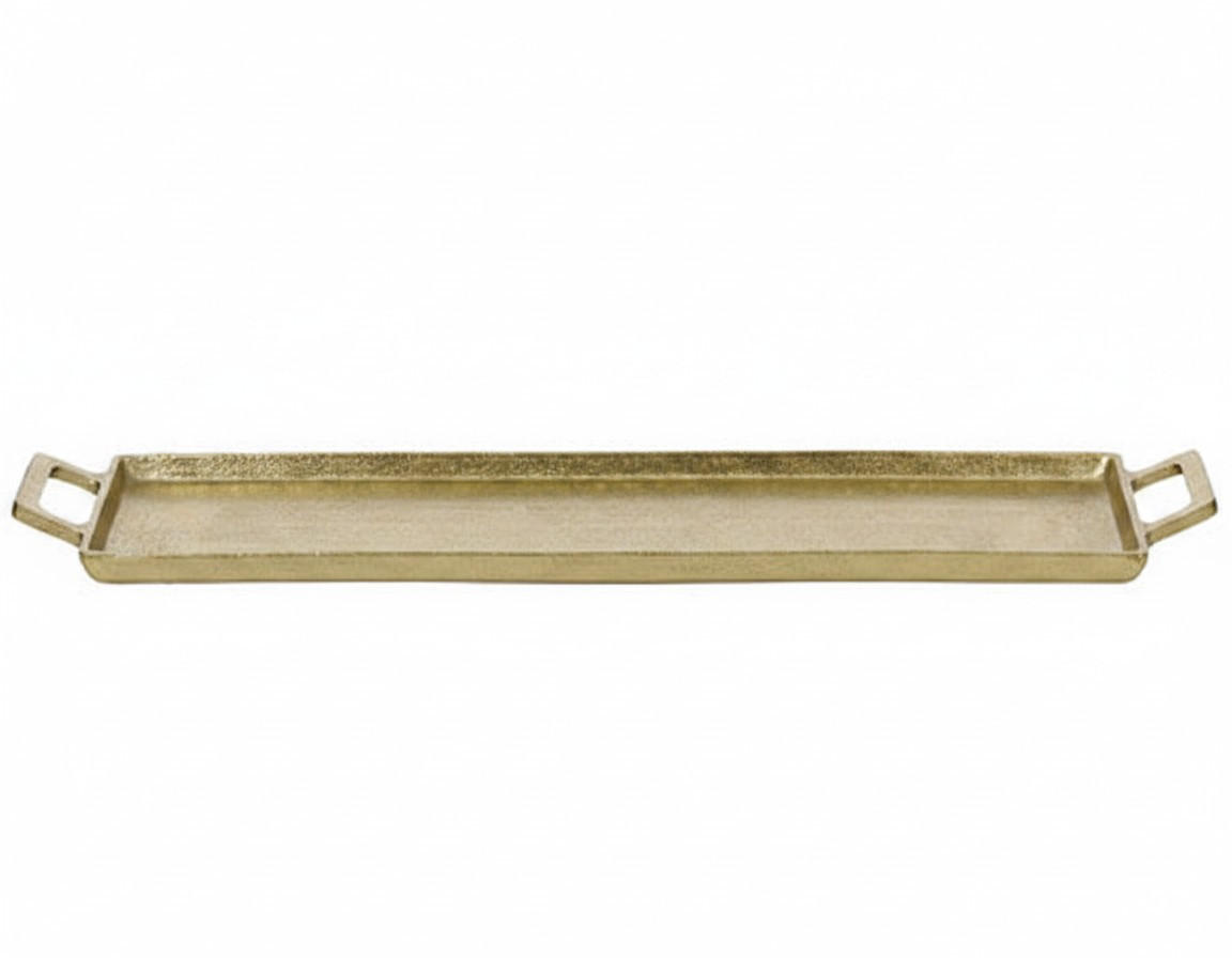 DEKOTELLER - Goldfarben, Basics, Metall (27/13/3cm)