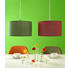 LEUCHTENSCHIRM - Rot, LIFESTYLE, Textil (38/22cm) - Landscape