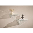 WANDREGALSET  - Silberfarben, LIFESTYLE, Glas/Holzwerkstoff (59/23/23cm) - Novel