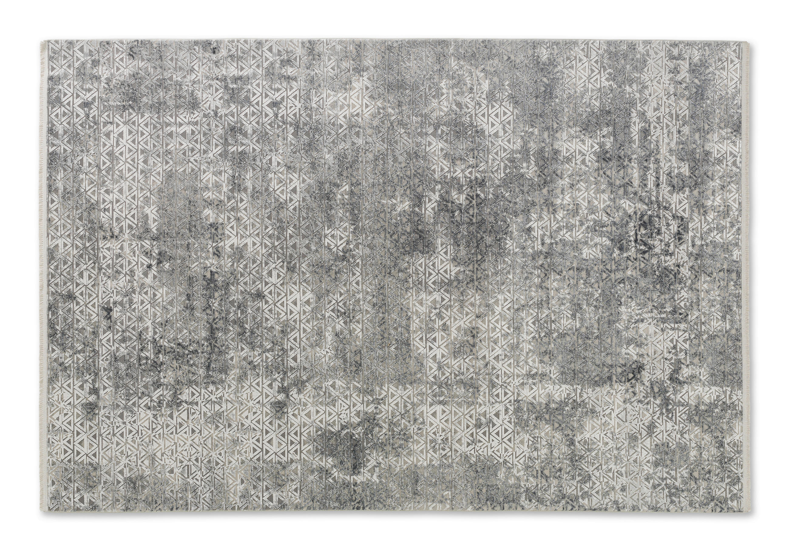 WEBTEPPICH 133/190 cm Vision Anthrazit, Grau  - Anthrazit/Grau, Design, Textil (133/190cm) - Schöner Wohnen
