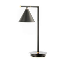 TISCHLEUCHTE 21/21/45 cm   - Schwarz, Design, Metall (21/21/45cm)