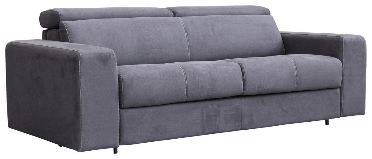 TROSJED tekstil  antracit    - crna/antracit, Moderno, tekstil/plastika (218/79-97/100cm) - Hom`in