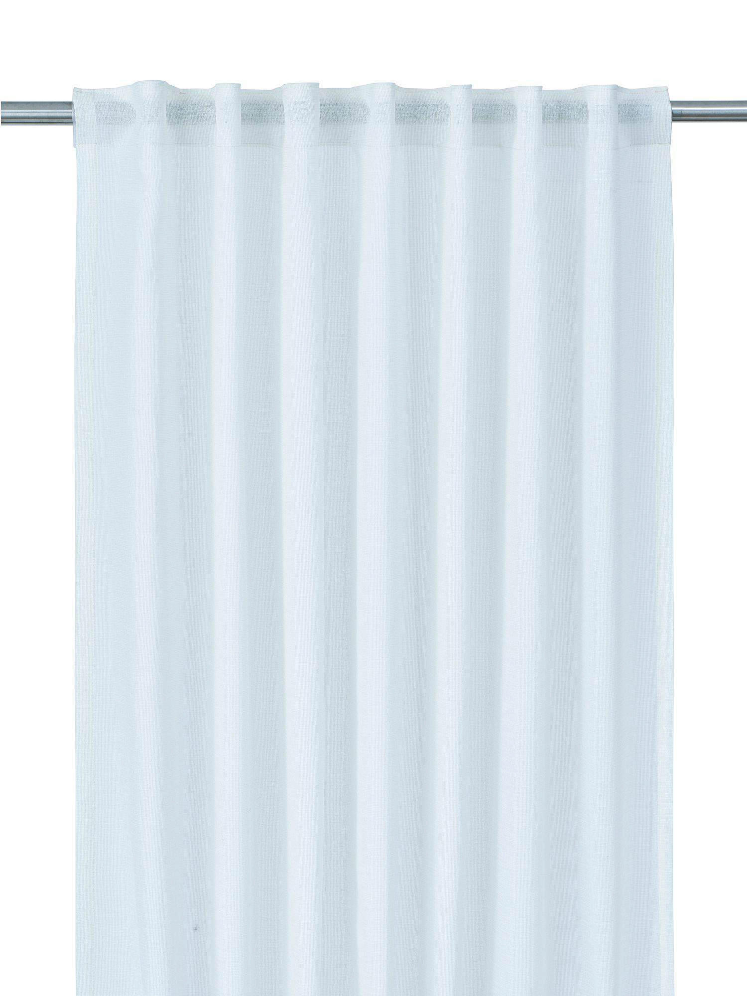 FERTIGVORHANG 2ER SET Diana halbtransparent 140/280 cm   - Weiß, Basics, Textil (140/280cm) - Svanefors