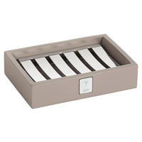 SEIFENSCHALE - Beige/Grau, Design, Kunststoff (12,5/3/8,5cm) - Joop!