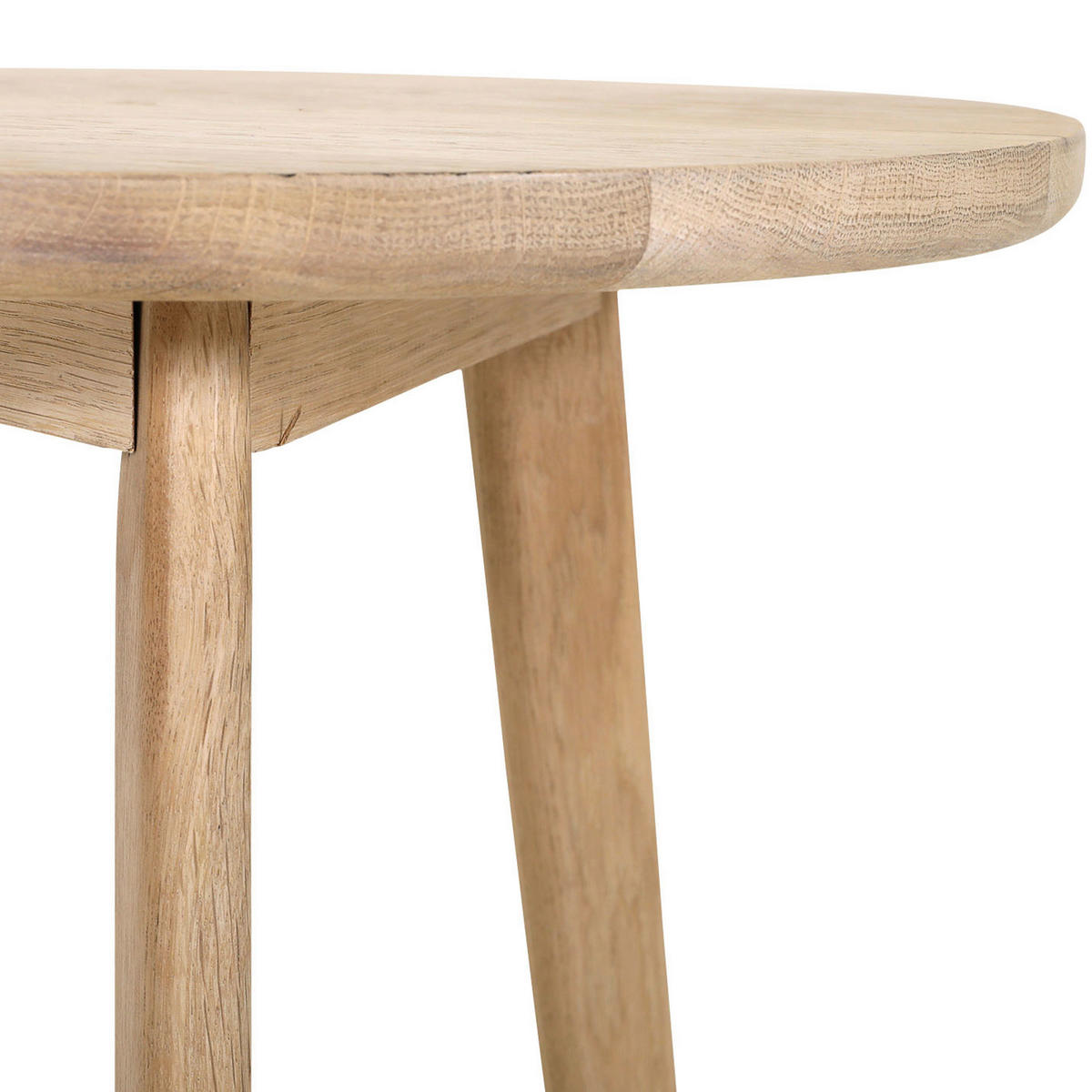 BEISTELLTISCH 45/45/60 cm Eiche massiv Eichefarben rund  - Eichefarben, Natur, Holz (45/45/60cm) - Landscape