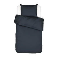 BETTWÄSCHE Minte Satin 135/200 cm  - Dunkelblau, Basics, Textil (135/200cm) - Essenza