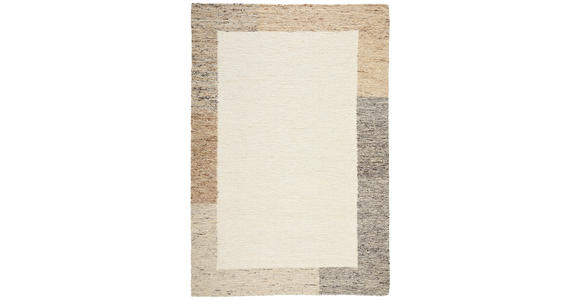 HANDWEBTEPPICH 130/190 cm Creme, Multicolor  - Multicolor/Creme, Natur, Textil (130/190cm) - Linea Natura