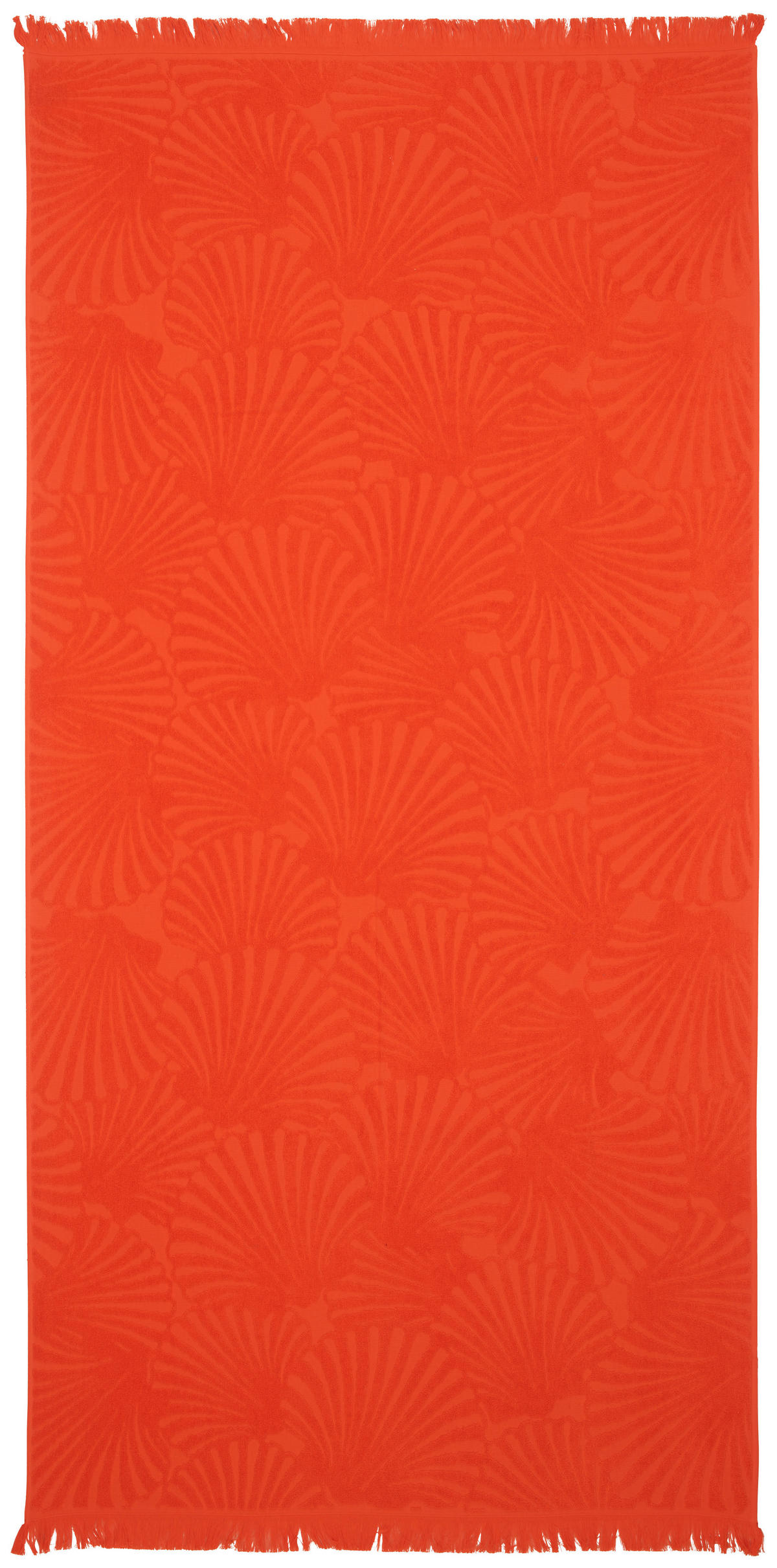 BRISAČA ZA NA PLAŽO  FUNKY TIME     90/180 cm        oranžna  - oranžna, Basics, tekstil (90/180cm) - Esposa