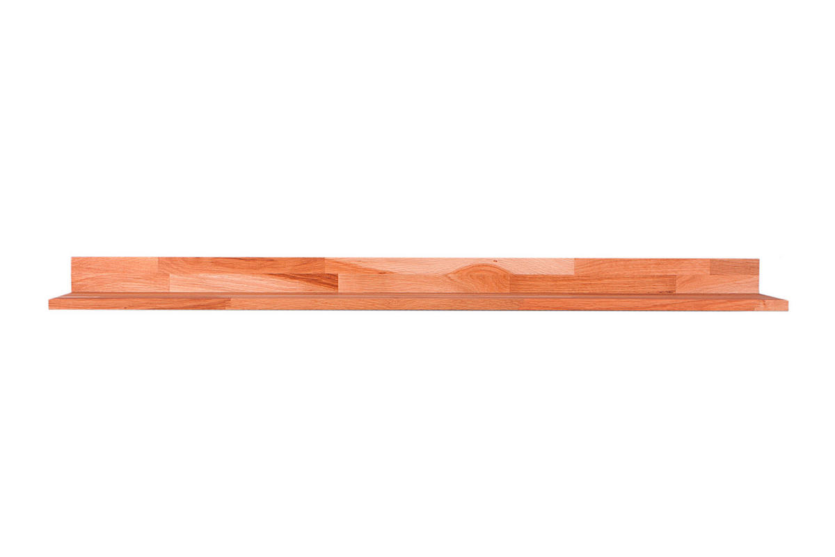 WANDBOARD in 120/8/20 cm Eichefarben  - Eichefarben, Basics, Holz (120/8/20cm)