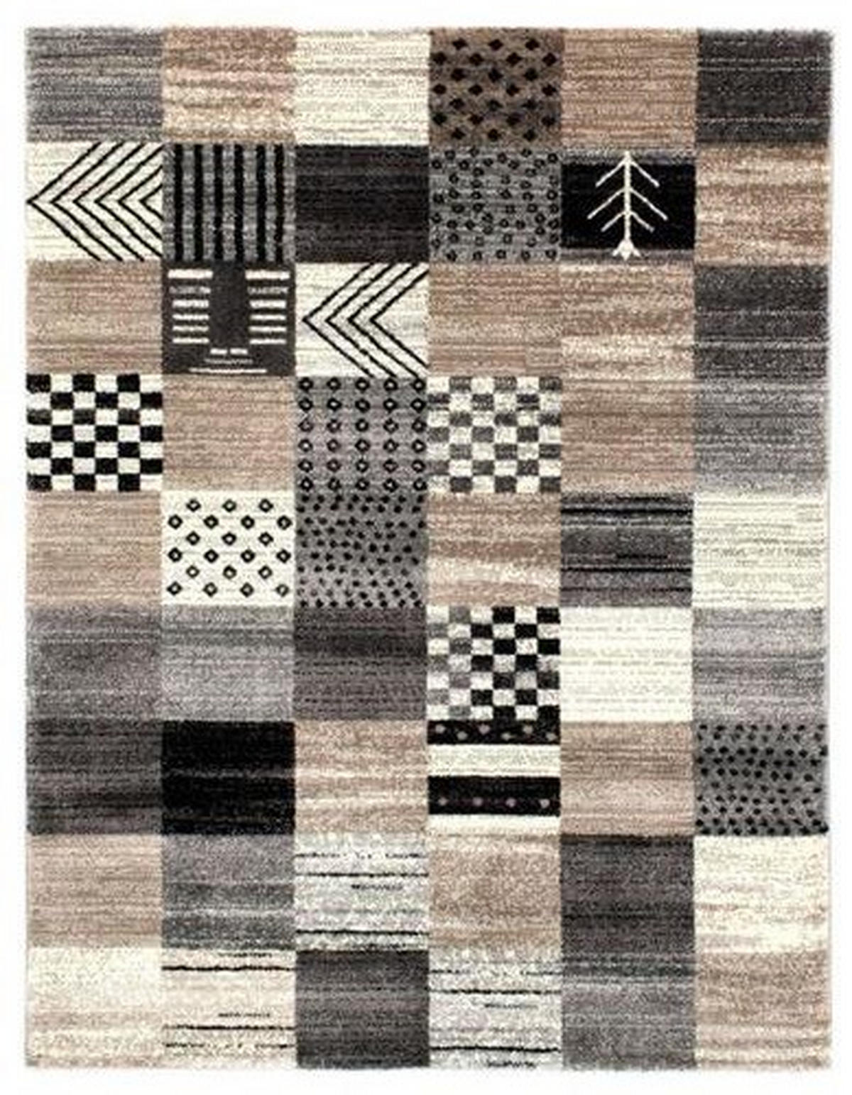 WEBTEPPICH 160/230 cm Butterfly Sempor Grau, Beige  - Beige/Grau, Design, Textil (160/230cm) - Novel