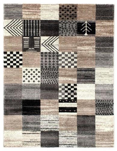 Novel TKANÝ KOBEREC, 65/130 cm, sivá, béžová