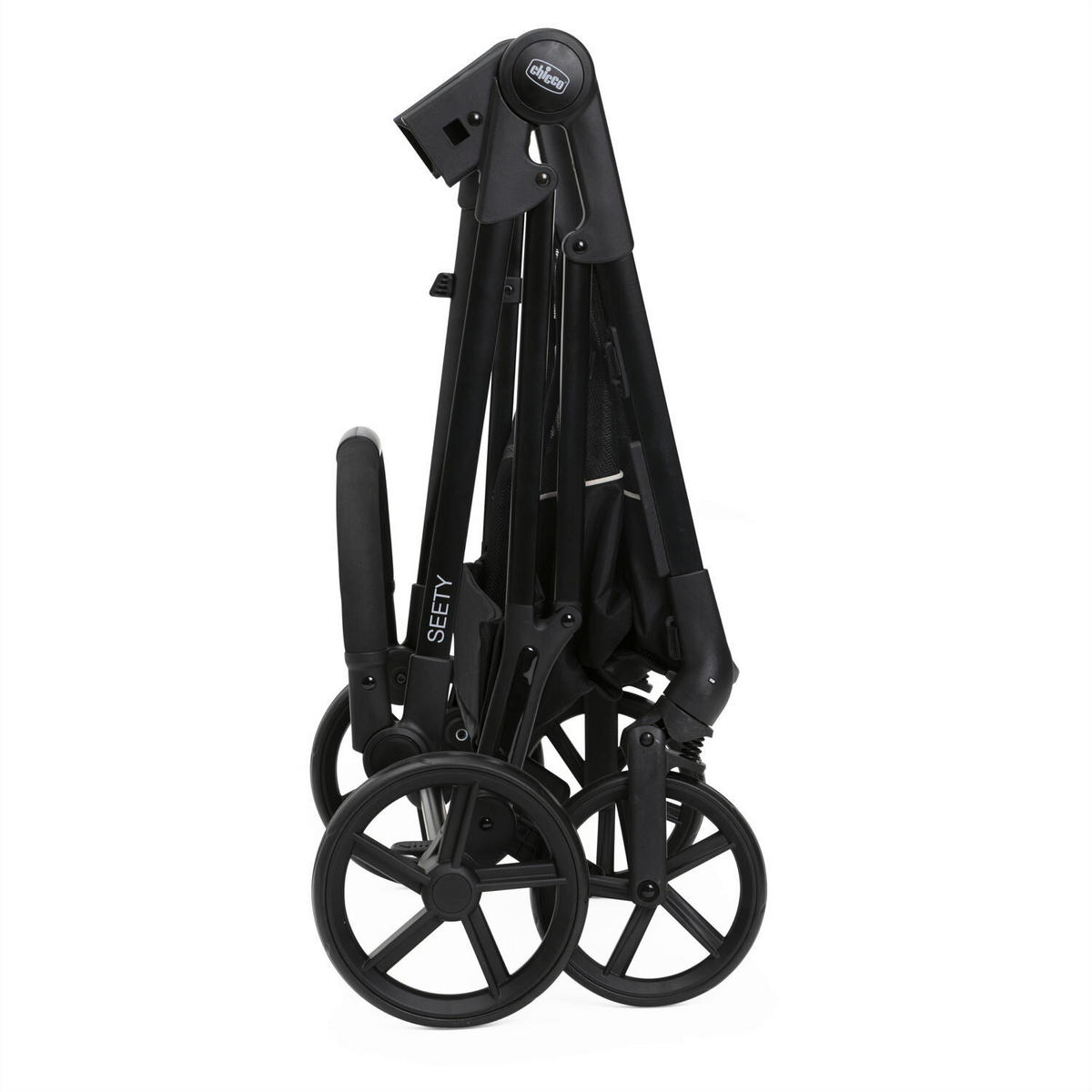 BUGGY SEETY  - Schwarz, Basics, Textil/Metall (55/73/99-110cm) - Chicco