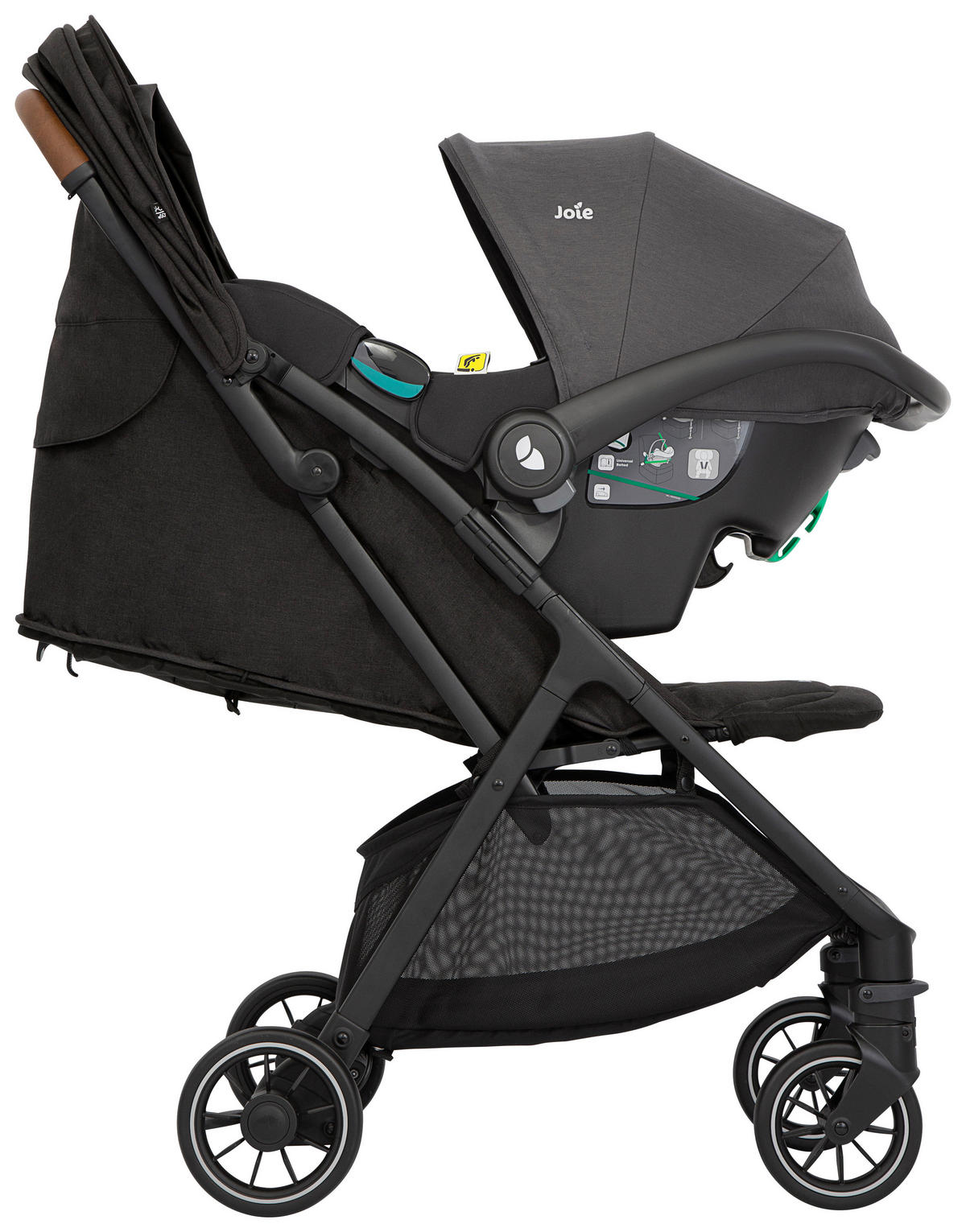 BUGGY PACT PRO  - Anthrazit/Schwarz, Basics, Textil/Metall (49,5/106/83,1cm) - Joie
