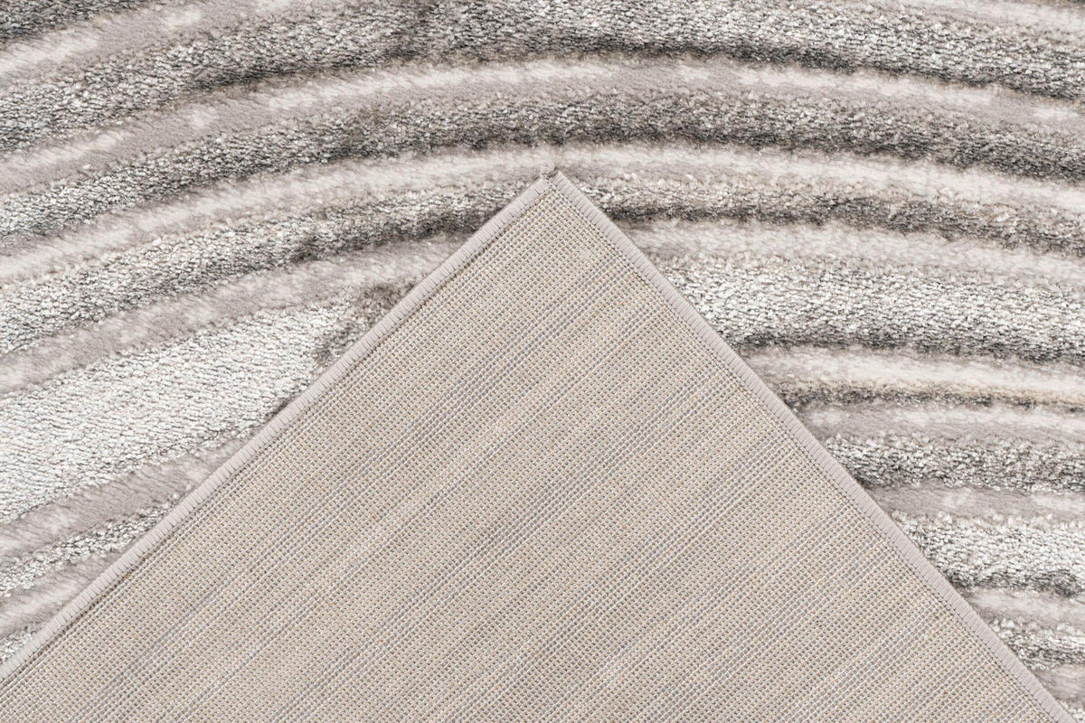 FLACHWEBETEPPICH 200/290 cm Silberfarben, Beige  - Beige/Silberfarben, Basics, Textil (200/290cm) - Kayoom