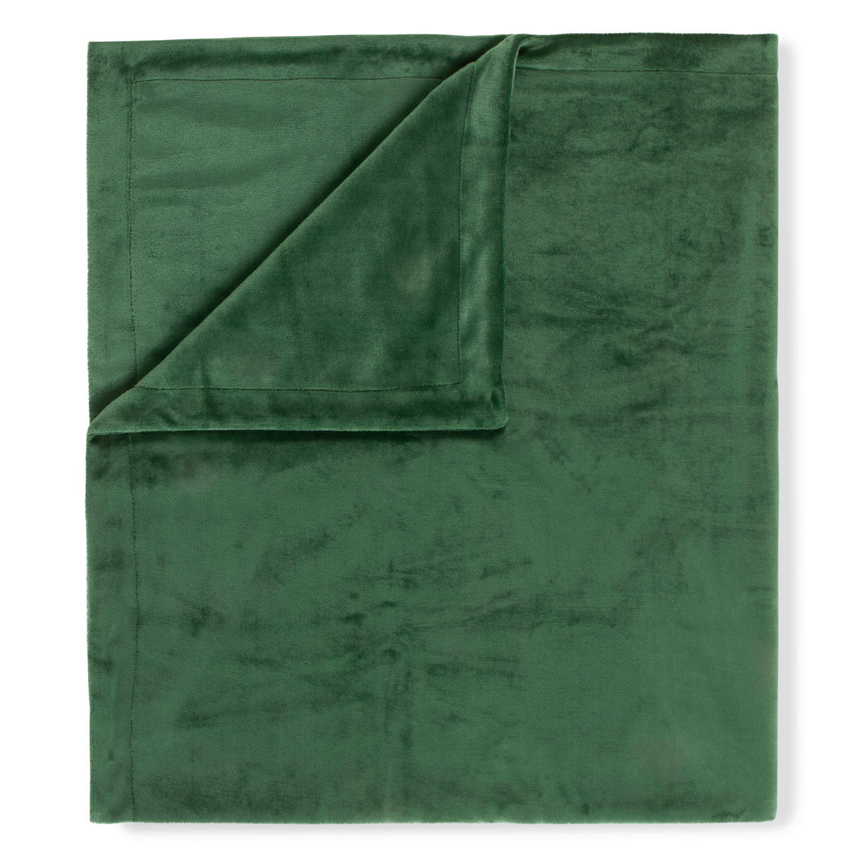 PLAID HIP 160/180 cm  - Dunkelgrün/Grün, Basics, Textil (160/180cm)