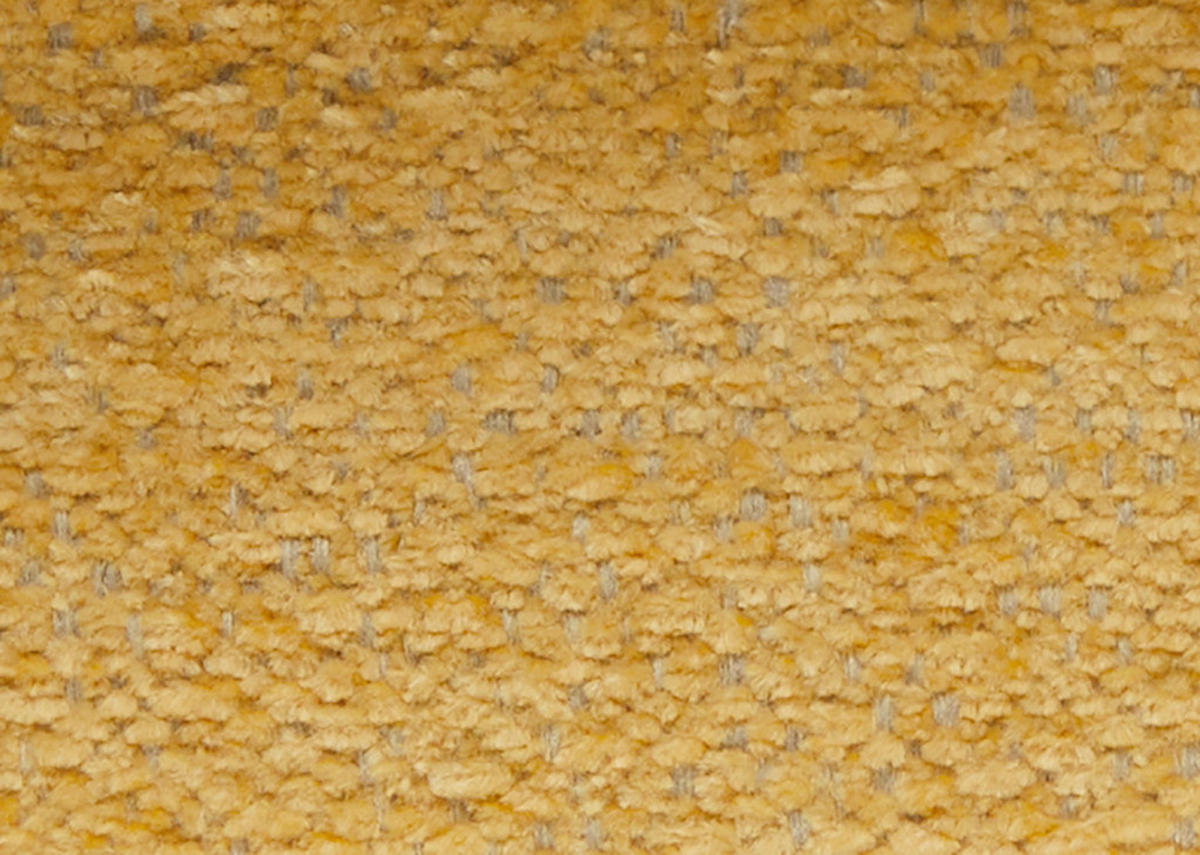 ECKSOFA in Velours Currygelb  - Currygelb/Buchefarben, Design, Holz/Textil (329/150cm) - Lomoco