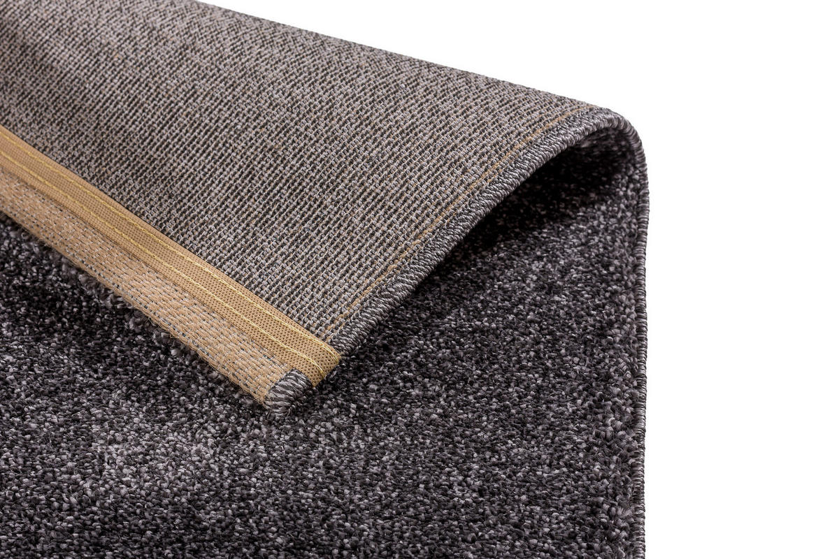 WEBTEPPICH 80/150 cm Savona Anthrazit  - Anthrazit, Basics, Kunststoff/Textil (80/150cm) - Novel