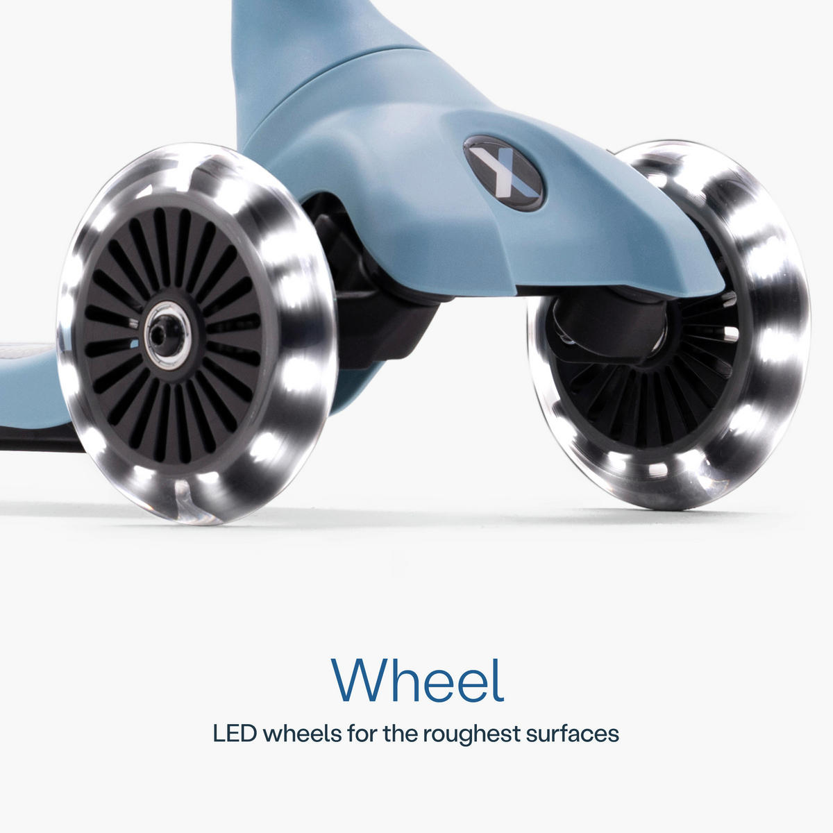 KINDERSCOOTER Xtend Mini+  - Hellblau, Basics, Metall (24/90,5/66cm)