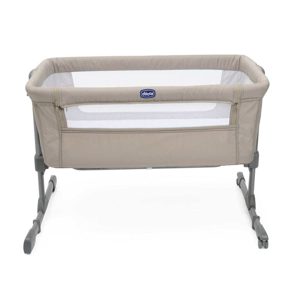 BEISTELLBETT NEXT2ME ESSENTIAL  - Beige, Basics, Textil/Metall (98/65/80/70,5cm) - Chicco