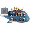 KINDERREGAL Blau  - Blau, MODERN, Holzwerkstoff (60/30/19cm) - MID.YOU