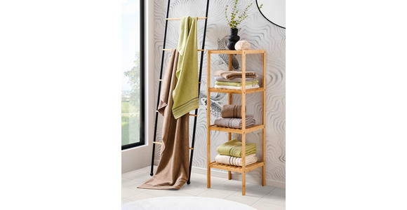 HANDTUCH ELLA Hellbraun - Hellbraun, KONVENTIONELL, Textil (50/100cm) - Esposa