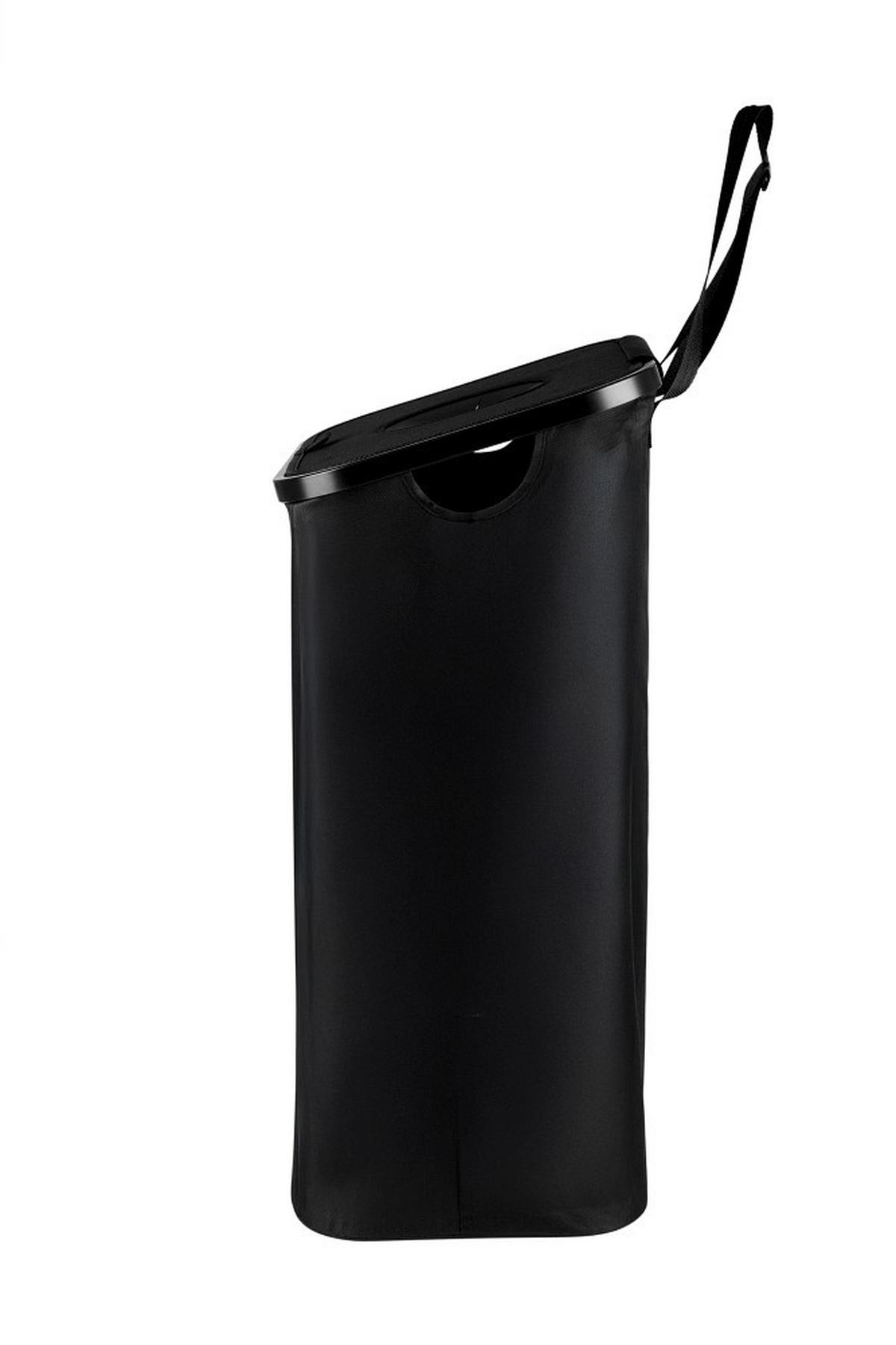 FLASCHENSAMMLER EASYmaxx  - Schwarz, Basics, Naturmaterialien/Kunststoff (40/32,5/72cm) - EASYMAXX