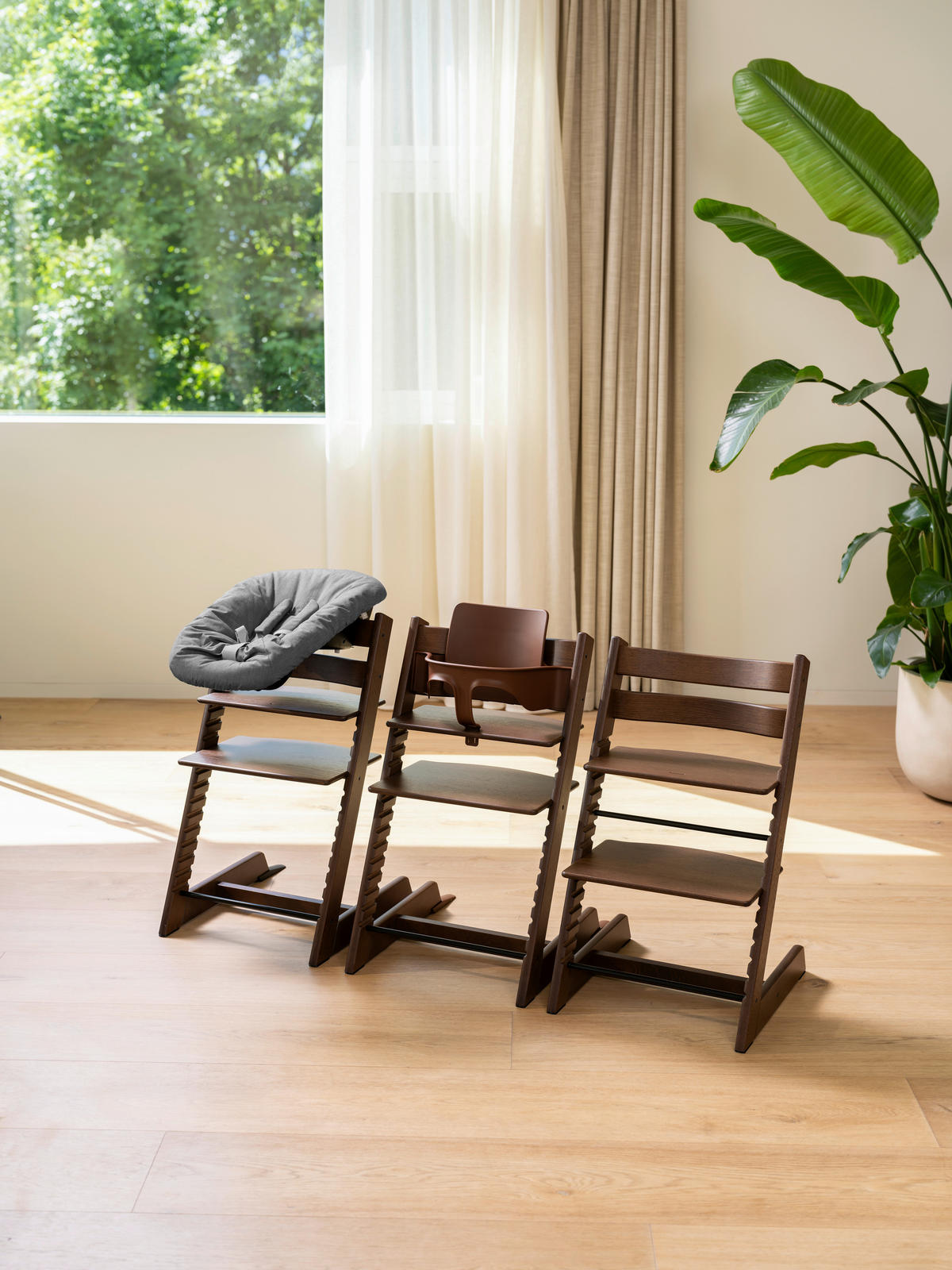 HOCHSTUHL Dunkelbraun Warm Brown  - Dunkelbraun, Basics, Holz (46/79/49cm) - Stokke