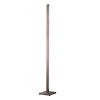LED-STEHLEUCHTE Aera 22/160/22 cm  - Bronzefarben, Design, Metall (22/160/22cm) - Grossmann