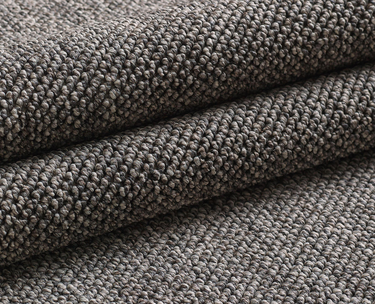LÄUFER 80/250 cm LOOM  - Grau, Basics, Textil (80/250cm) - Novel