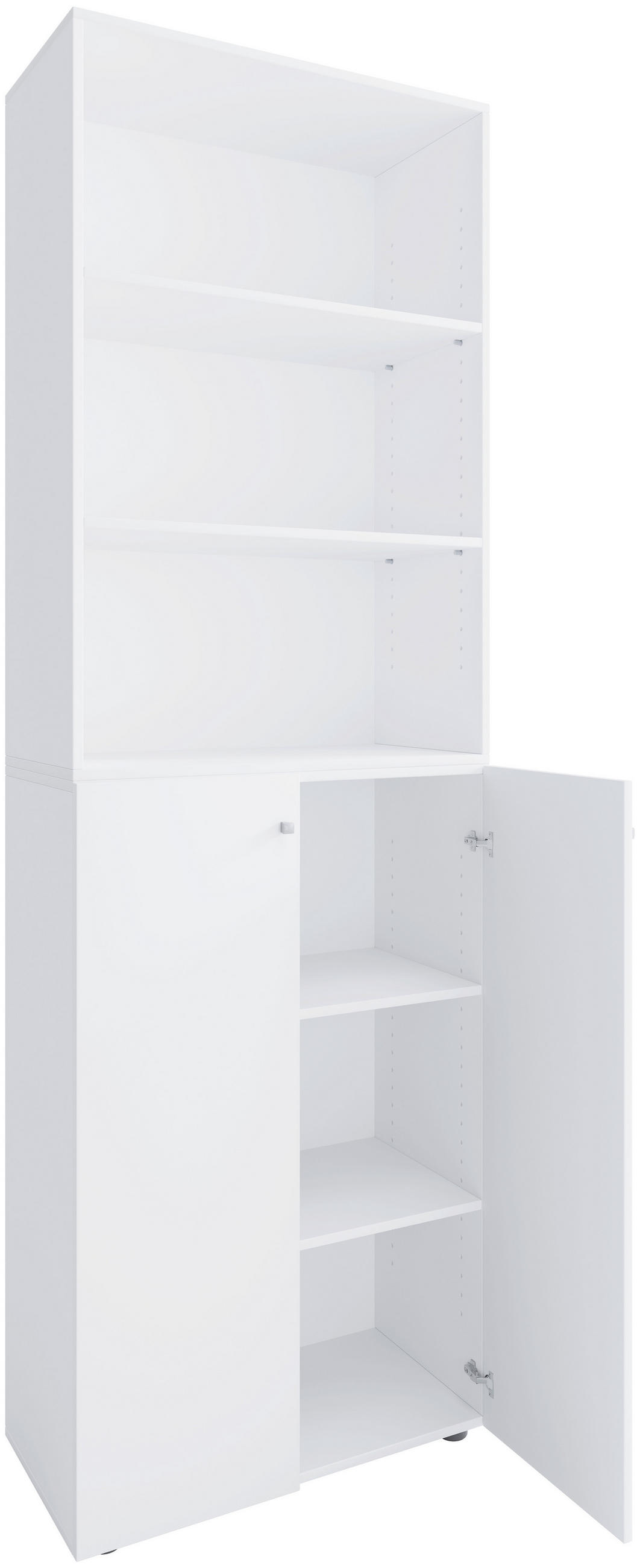 MAPPSKÅP - vit, Design, trämaterial (70/220/39cm) - MID.YOU