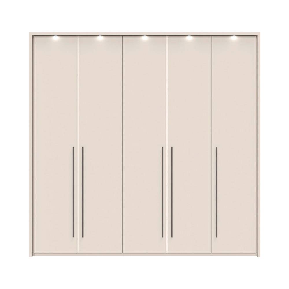 ORMAR SA KLASIČNIM VRATIMA  232/226/60 cm  - Dizajnerski, pločasti materijal/plastika (232/226/60cm)