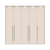 ORMAR SA KLASIČNIM VRATIMA  232/226/60 cm  - Dizajnerski, pločasti materijal/plastika (232/226/60cm)