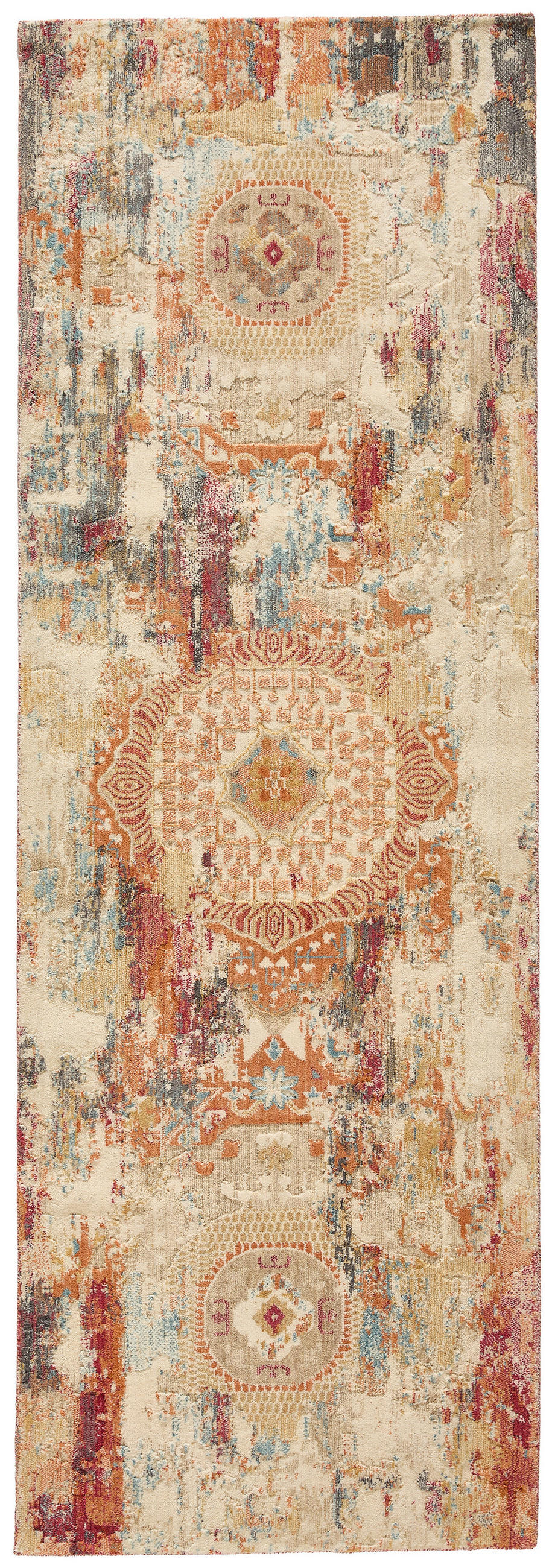 LÄUFER 85/250 cm  - Multicolor, Basics, Kunststoff/Textil (85/250cm) - Cazaris