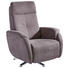 RELAXSESSEL in Textil Taupe - Taupe/Chromfarben, KONVENTIONELL, Textil/Metall (68/110/88cm) - Beldomo System RELAXSESSEL in Textil Taupe - Taupe/Chromfarben, KONVENTIONELL, Textil/Metall (68/110/88cm) - Beldomo System