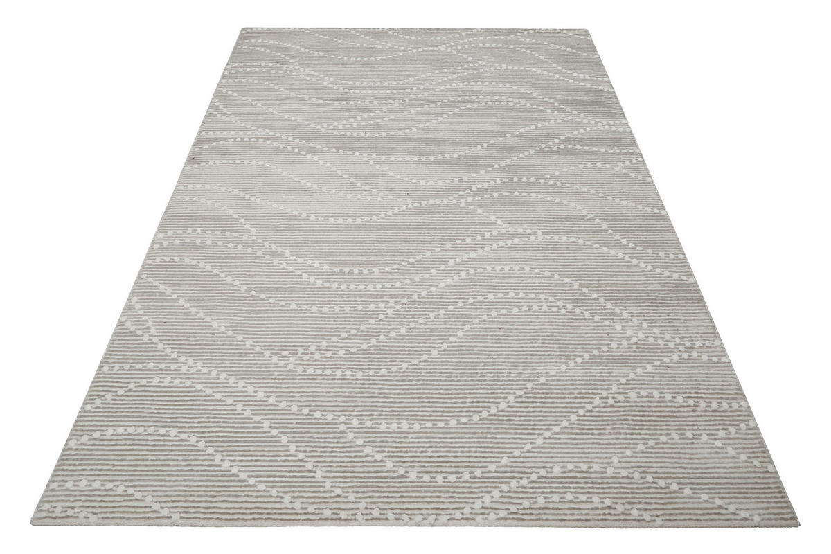 FLACHWEBETEPPICH 160/225 cm Esprit Creme, Beige  - Beige/Creme, Basics, Textil (160/225cm) - Esprit