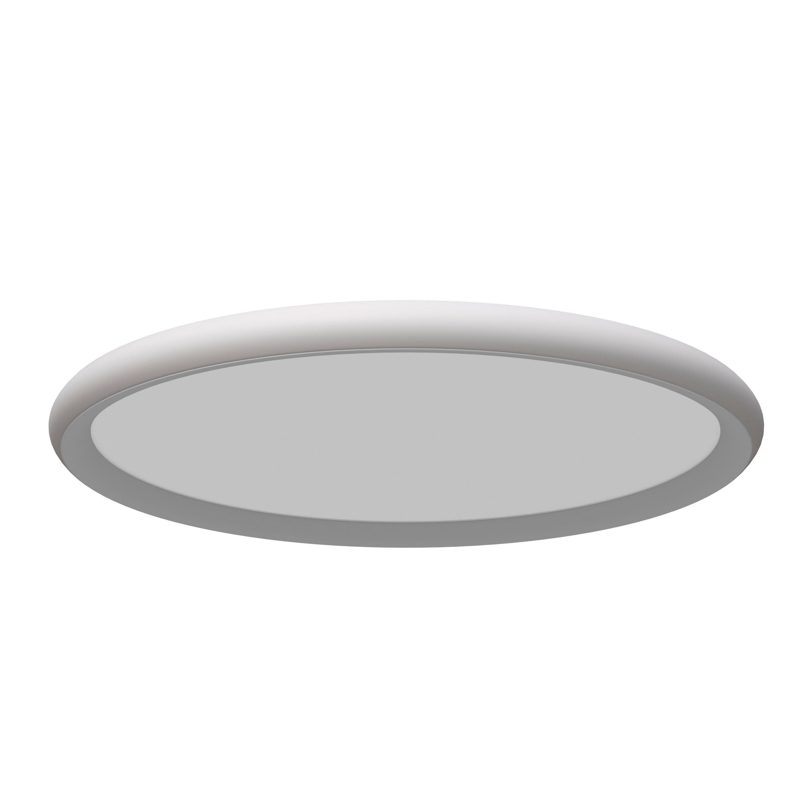 STROPNÉ LED SVIETIDLO, 40/3,5 cm  - biela, Basics, plast (40/3,5cm) - Novel