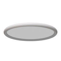 LED-DECKENLEUCHTE Rugby 40/3,5 cm   - Weiß, Basics, Kunststoff (40/3,5cm) - Novel