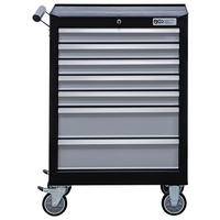 WERKSTATTWAGEN  - Schwarz/Grau, Basics (68/99,5/45,8cm)