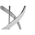 LED-STEHLEUCHTE Indigo 25/137 cm  - Chromfarben/Weiß, Design, Kunststoff/Metall (25/137cm) - Dieter Knoll