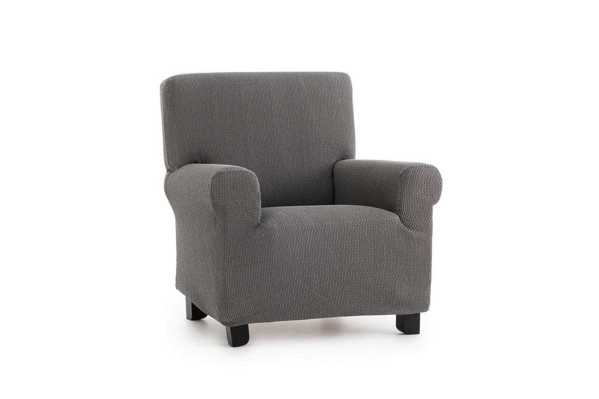 PREVLEKA ZA FOTELJ - temno siva, Konvencionalno, tekstil (70-110cm) - Novel