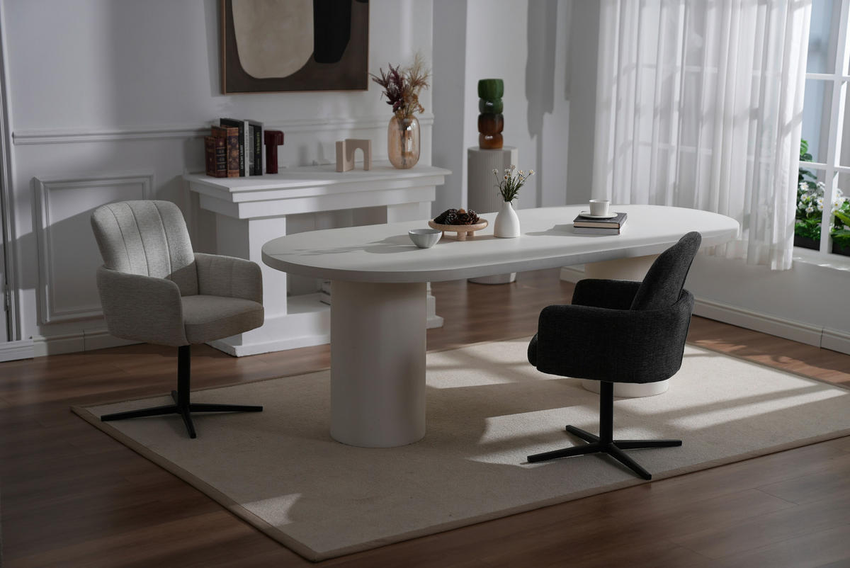 NASLANJAČ, les, kovina, tekstil temno siva  - temno siva/črna, Trendi, kovina/tekstil (58/86/64cm) - Livetastic