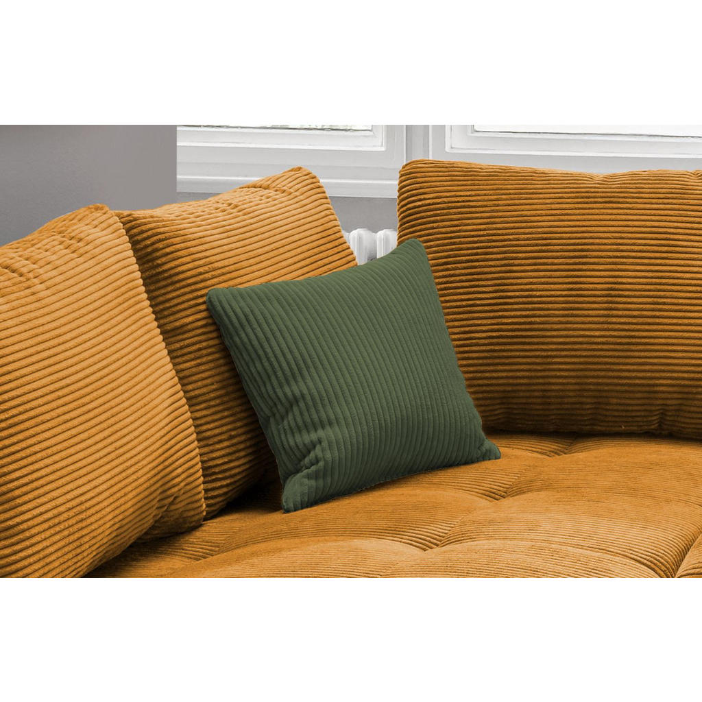 MID.YOU ROHOVÁ SEDAČKA, textil, koňaková