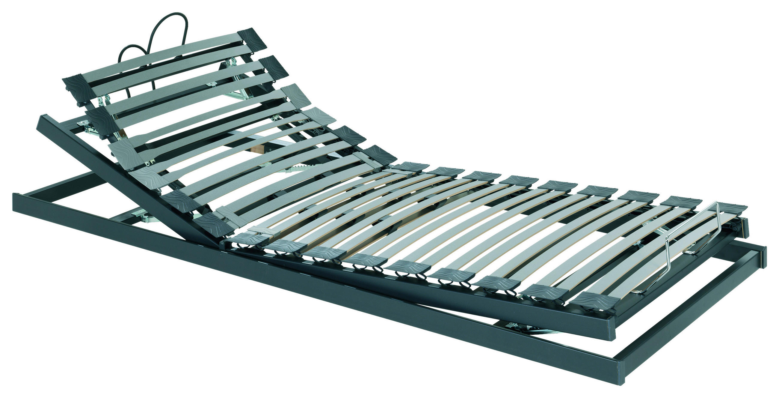 LATTENROST 80/200 cm  - Anthrazit/Grau, Basics, Holz (80/200cm) - Bico Hilding Anders
